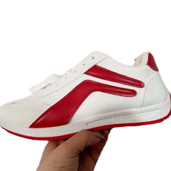Muške kožne casual tenisice, EVA uložak, potplat oblikovan injekcijom, zatvaranje šnirmama, niski pet (1–3 cm)