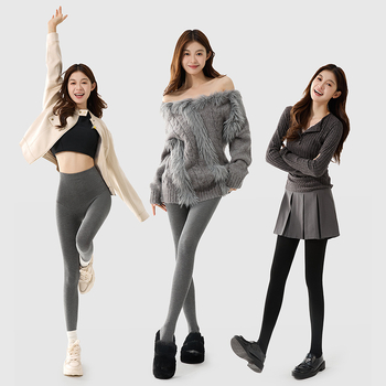 Női magas derekú formázó harisnya — viszkóz rost, formázás és meleg tartás, vastag, egyszínű