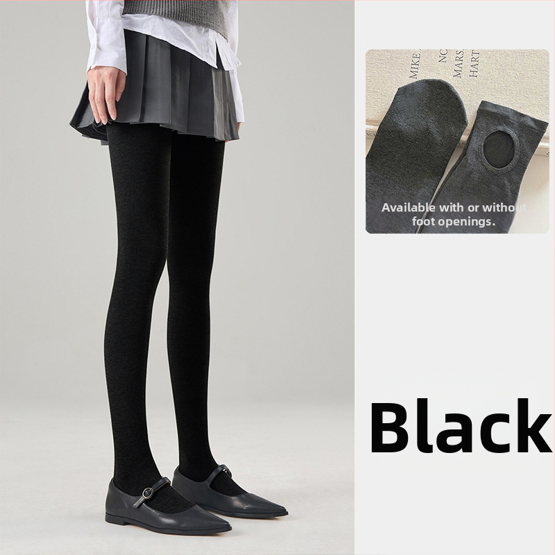 Női magas derekú formázó harisnya — viszkóz rost, formázás és meleg tartás, vastag, egyszínű