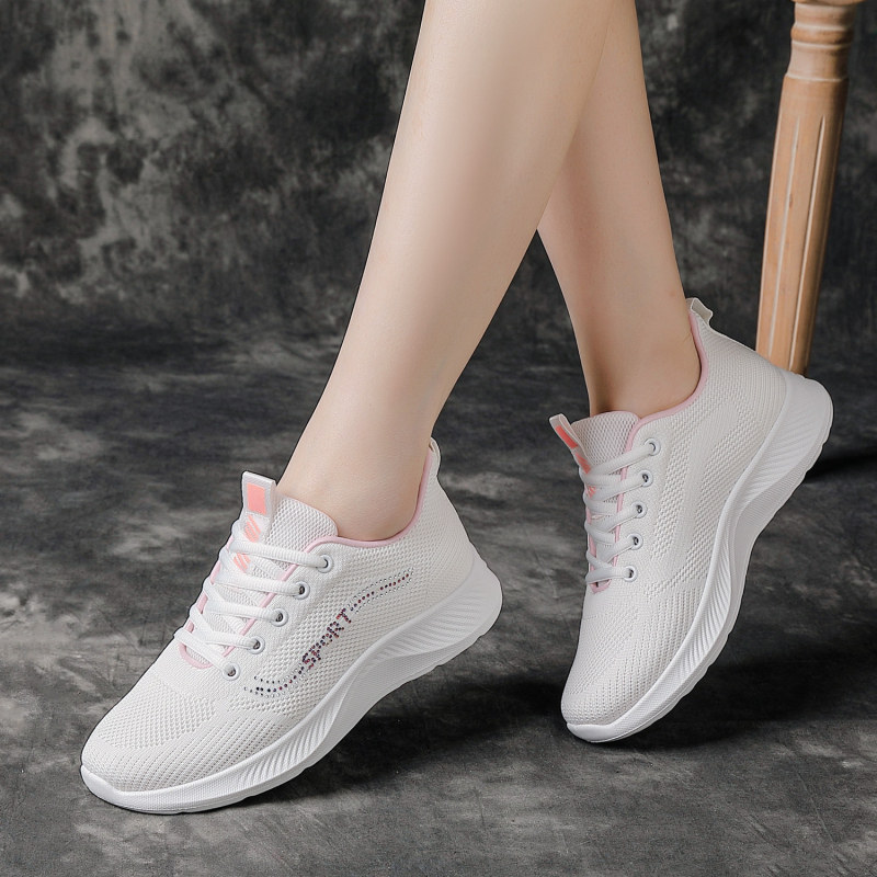 Маратонки с мрежесто горнище, нисък връх, неплъзгаща се подметка, инжекционно формована подметка, EVA стелка