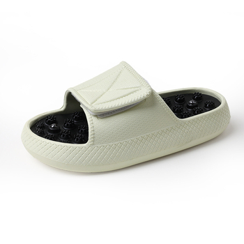 Мъжки чехли за акупресия с EVA горна част и EVA подметка, леки за плаж и открито, инжекционна изработка, пролет 2025