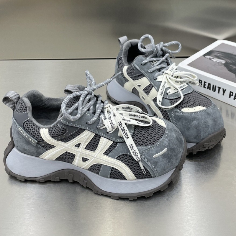 Forrest Gump tenisice za žene – gornji dio od split kože, 3–5 cm peta, gumena potplat, EVA uložak, kopčanje sprijeda