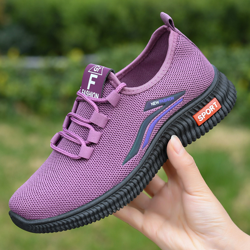 Női Old Beijing vászoncipő, mindennapi vise, légáteresztő textile felső, előre fűzős, alacsony sarok, injekciós formázott talp