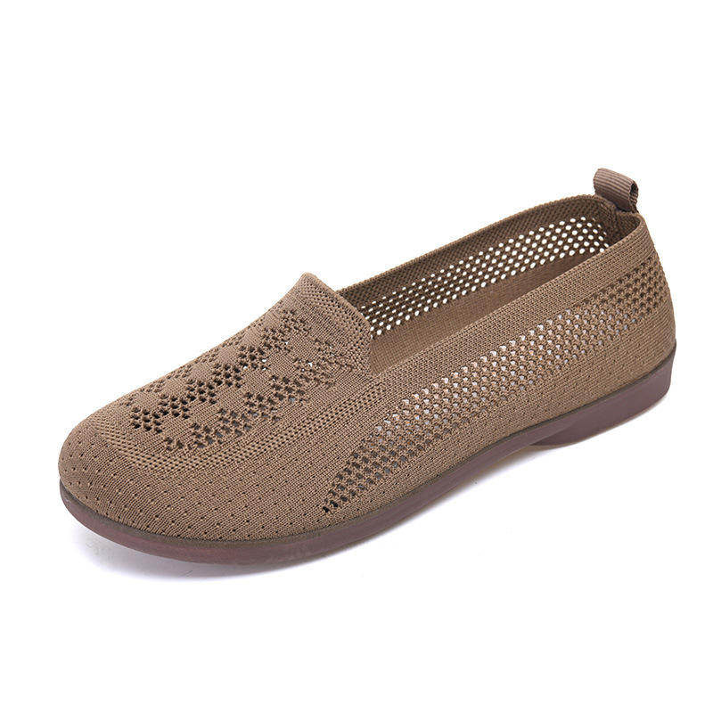 Ženske Fly-knit Slip-On tenisice, prozračni mrežasti gornji dio, okrugli vrh, niski profil, ljeto 2025 izdanje