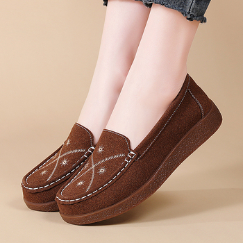 Pantofi mule femei, stil casual, vârf rotund, partea superioară din piele sintetică, branț PU