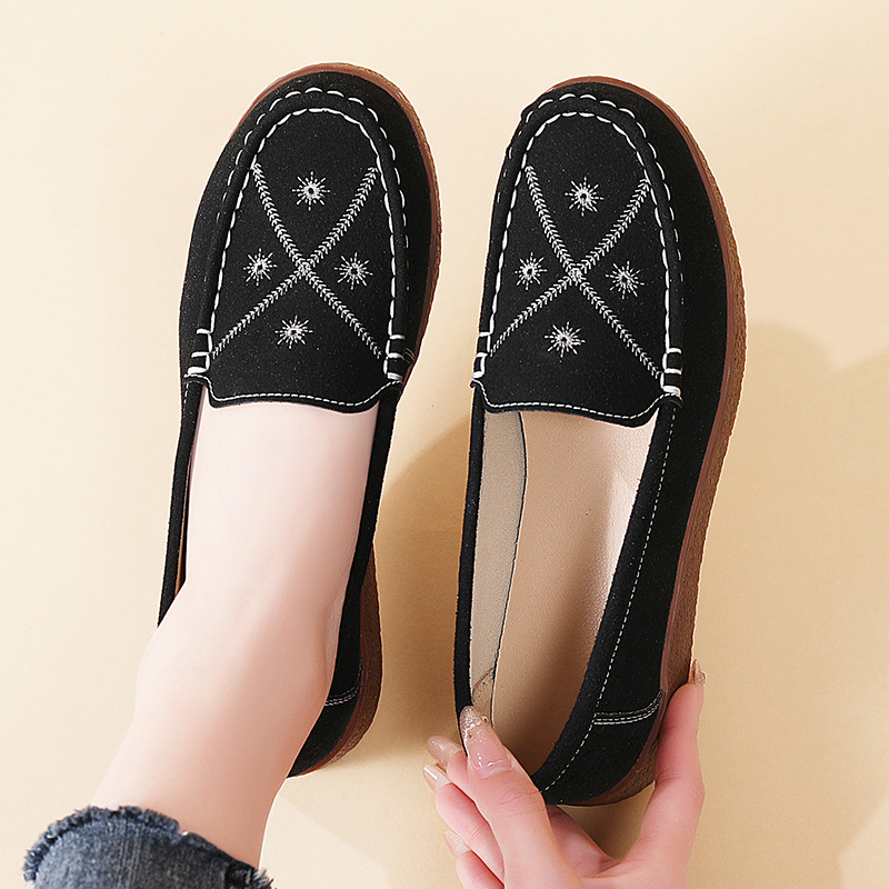 Pantofi mule femei, stil casual, vârf rotund, partea superioară din piele sintetică, branț PU