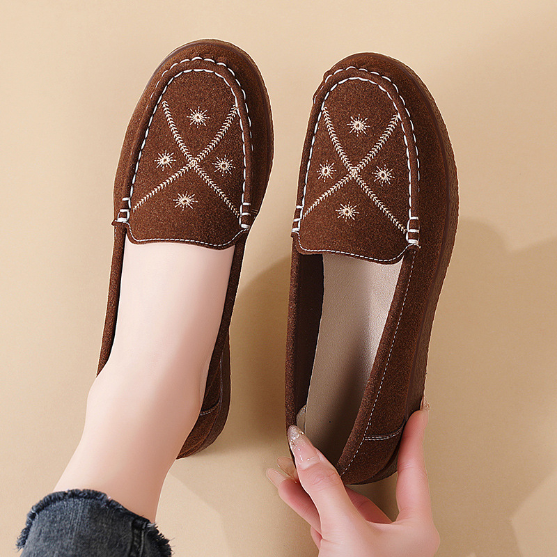 Pantofi mule femei, stil casual, vârf rotund, partea superioară din piele sintetică, branț PU