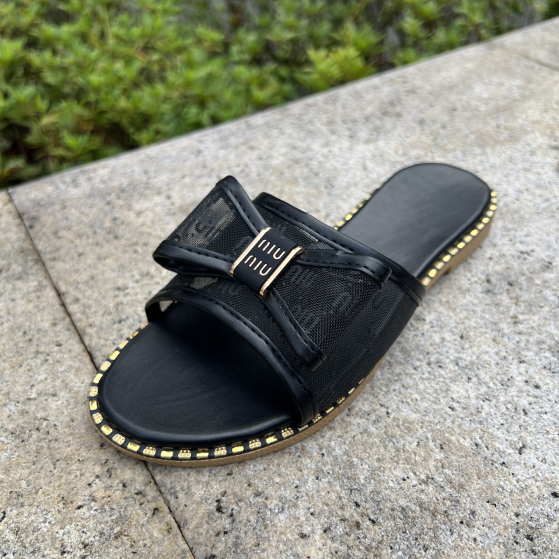 Čevlji s jednim remenom i mašnicom, PU gornji dio, mrežasta podstava, gumena potplata, slip-on