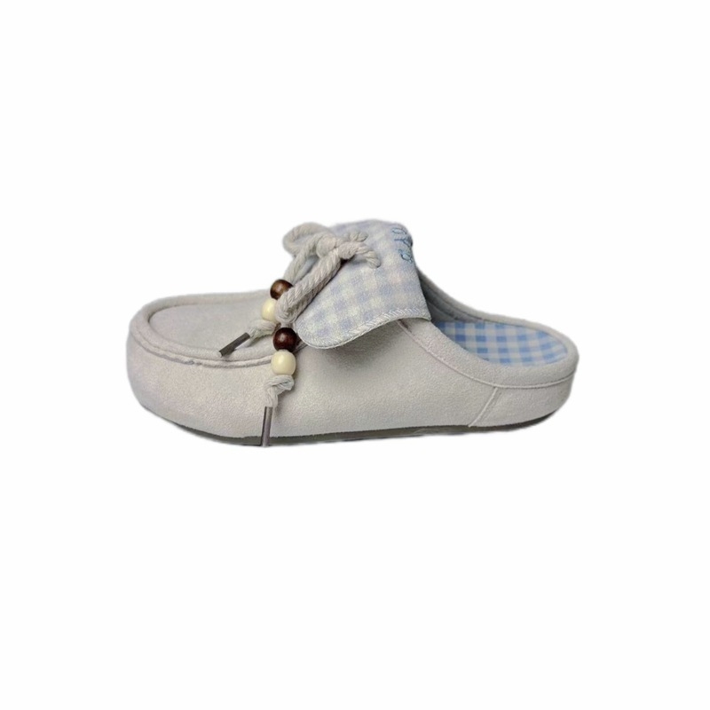 Mule papuče - okrugli vrh, casual stil; gornji materijal: Super Fiber; podstava: Super Fiber; potplat: guma