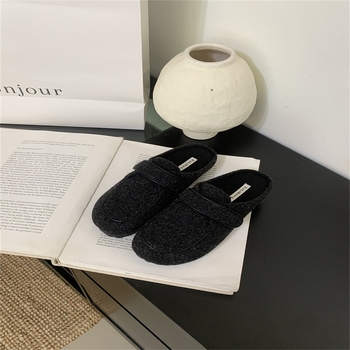 Ženske slip-on loaferice s gornjim dijelom od nubuka, gumom potplatom, podstava od umjetne kože, ravni potplat