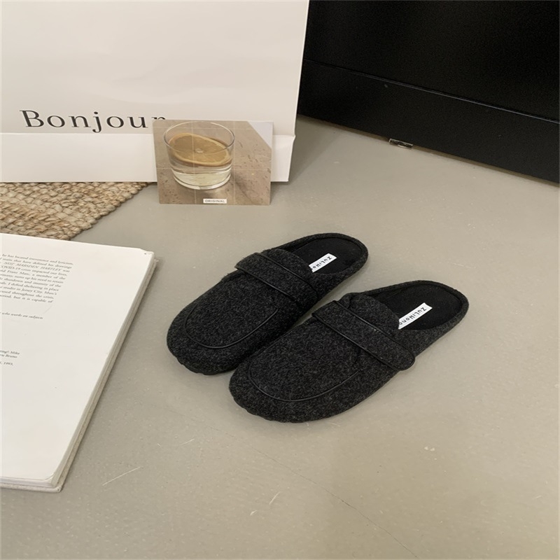 Ženske slip-on loaferice s gornjim dijelom od nubuka, gumom potplatom, podstava od umjetne kože, ravni potplat