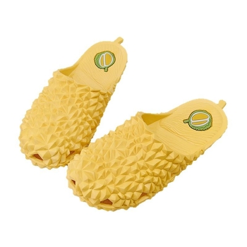 Papuče za parove u Vietnamskom stilu, tople i udobne za kućnu upotrebu, ljetne kupaonske papuče, jednostavan novi model, unisex, papuče s motivom duriana