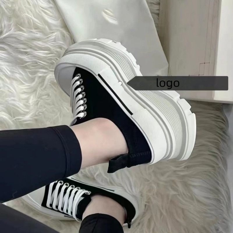 Platnene tenisice za odrasle - vezanje, niski gležanj, gumeni potplat, unisex, casual stil