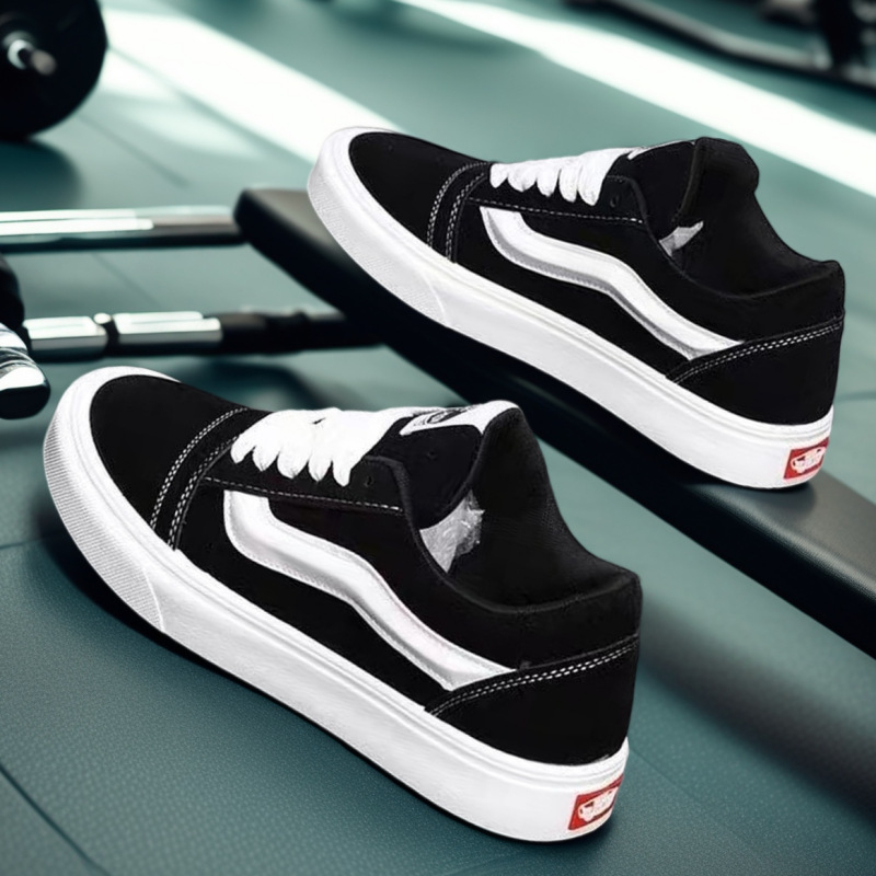 Adidași unisex de toamnă, cu talpă groasă din pânză și talpă din cauciuc