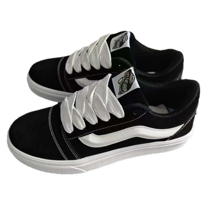 Adidași unisex de toamnă, cu talpă groasă din pânză și talpă din cauciuc