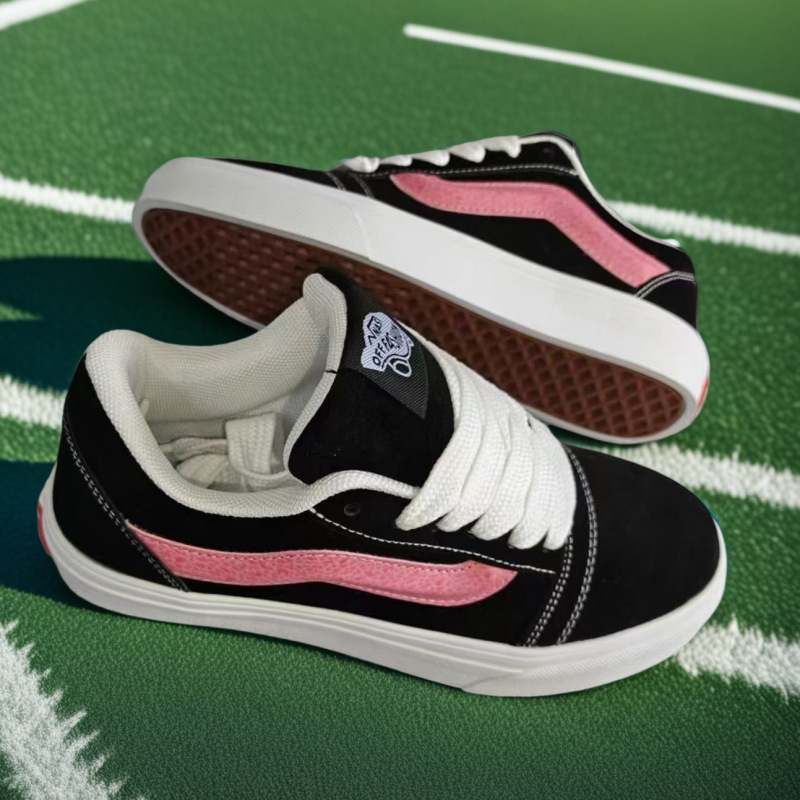 Adidași unisex de toamnă, cu talpă groasă din pânză și talpă din cauciuc