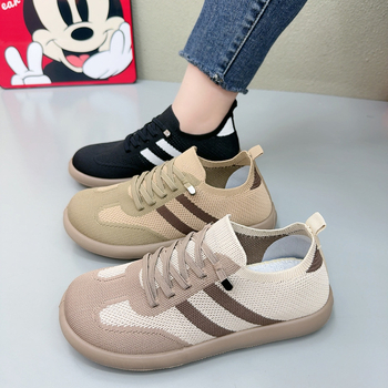 Ženske Lazy Shoes, gornji dio od platna, niski potplat 1–3 cm, proljeće 2025