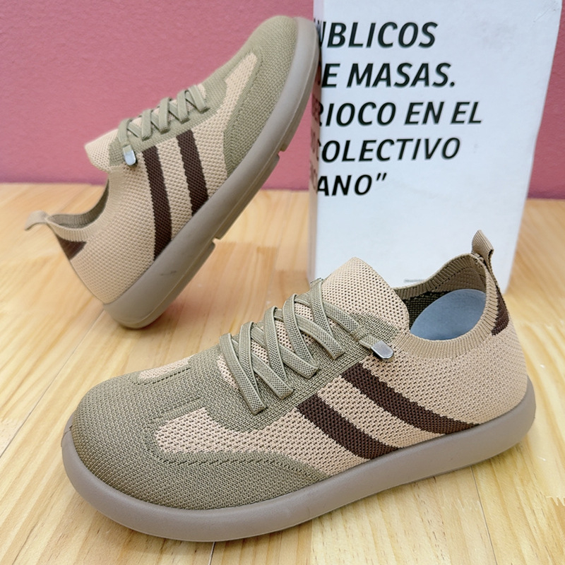 Ženske Lazy Shoes, gornji dio od platna, niski potplat 1–3 cm, proljeće 2025