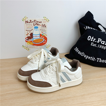 Far Wave дамски канвасови обувки с нисък връх, връзки, дишаща мрежеста подплата, вулканизирана гумена подметка