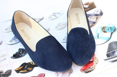 Платнени дамски обувки принцеса, нисък горен край, есен