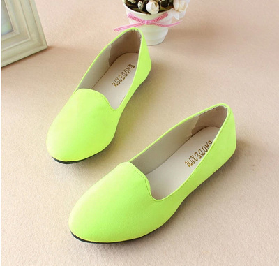 Платнени дамски обувки принцеса, нисък горен край, есен