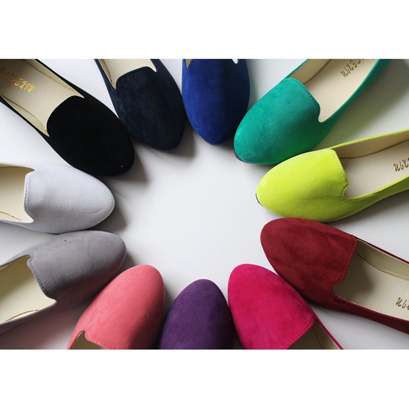 Платнени дамски обувки принцеса, нисък горен край, есен