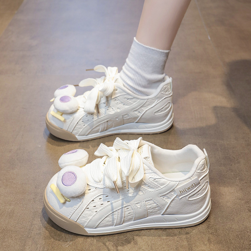 Женски обувки на клин с платформа, предна връзка, микрофибърна кожа, кръгъл пръст, височина на клина 3–5 см, каучукова подметка