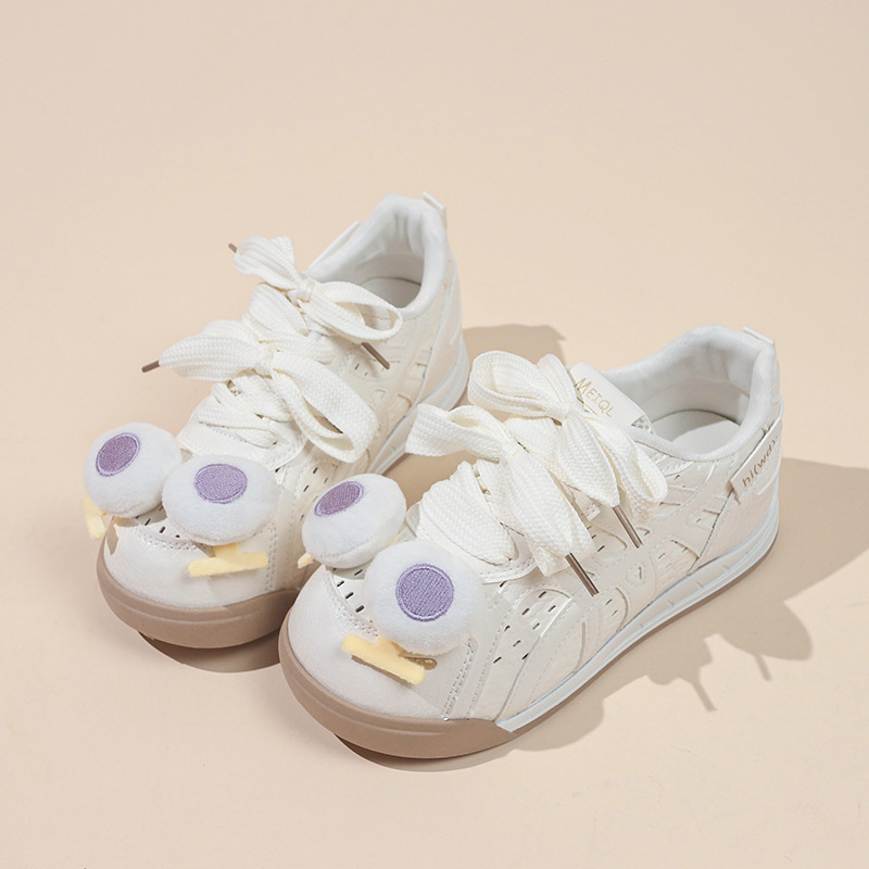 Женски обувки на клин с платформа, предна връзка, микрофибърна кожа, кръгъл пръст, височина на клина 3–5 см, каучукова подметка