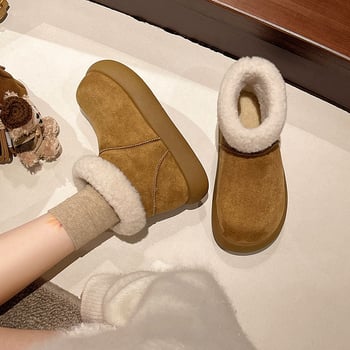 Dámske zimné čižmy, vysoký vrchný diel, materiál vrchu: super fiber, podšívka z umelej kožušiny, podrážka: guma