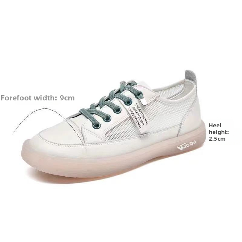 Dámske slip-on kožené tenisky na bežné nosenie, vrchná časť hovädzia koža, priedušné vnútro sieťovinou, stielka z prírodnej kože, podrážka z teľacích šľach, nízky podpätok