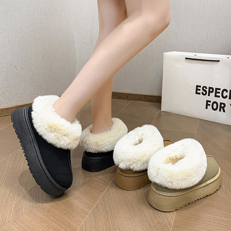 Snježne čizme, tople, protuklizni potplat, gornji dio od umjetnog pliša, gumeni potplat