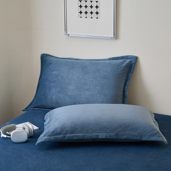 Комплект калъфки за възглавници от мляко-велур, реактивно боядисване, плат велур, модерен минимализъм, персонализация налична