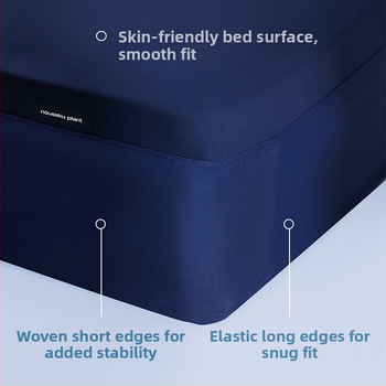 Navlaka za madrac s gumicom, od regenerirane celulozne vlakna, reactive tisak, moderni minimalistički stil, posteljina