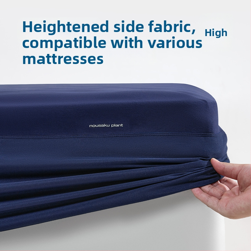 Navlaka za madrac s gumicom, od regenerirane celulozne vlakna, reactive tisak, moderni minimalistički stil, posteljina