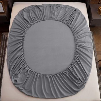 Navlaka za madrac s gumom od dugovlakenog pamuka, reaktivno bojanje, jednobojni uzorak, tkanina 40 niti