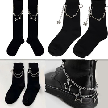 Feihua Geometrijski gležanj lanac — legura, ženski stil, geometrijski dizajn