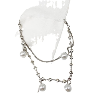 Feihua Geometrijski gležanj lanac — legura, ženski stil, geometrijski dizajn