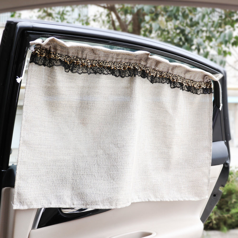 Δαντελωτό σετ εσωτερικού αυτοκινήτου: κάλυμμα λεβιέ ταχυτήτων, μαξιλαράκι βραχίονα και προστατευτικό ώμου ζώνης