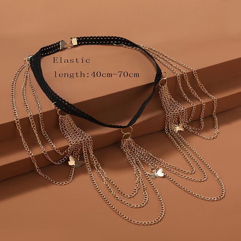 Anklet od legure - jednostavan ženski stil, uzorak s insektima, mogućnost prilagodbe