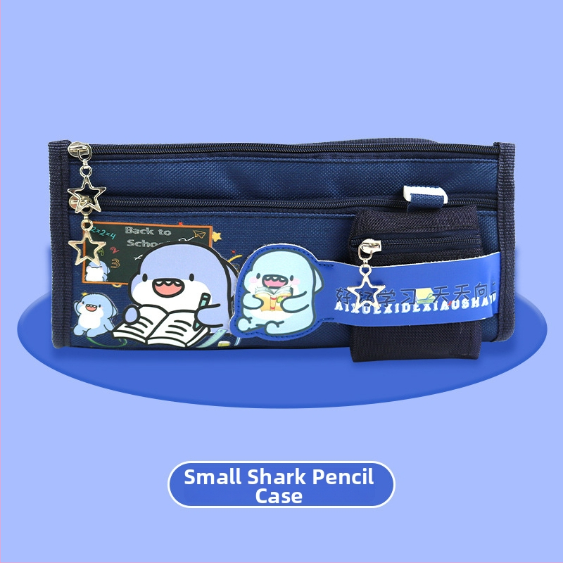 Pikachu pieštukų dėklas su didele talpa – mokykliniai raštinės reikmenys, kanvas medžiaga, Anime prekės ženklas, Korėjos stilius