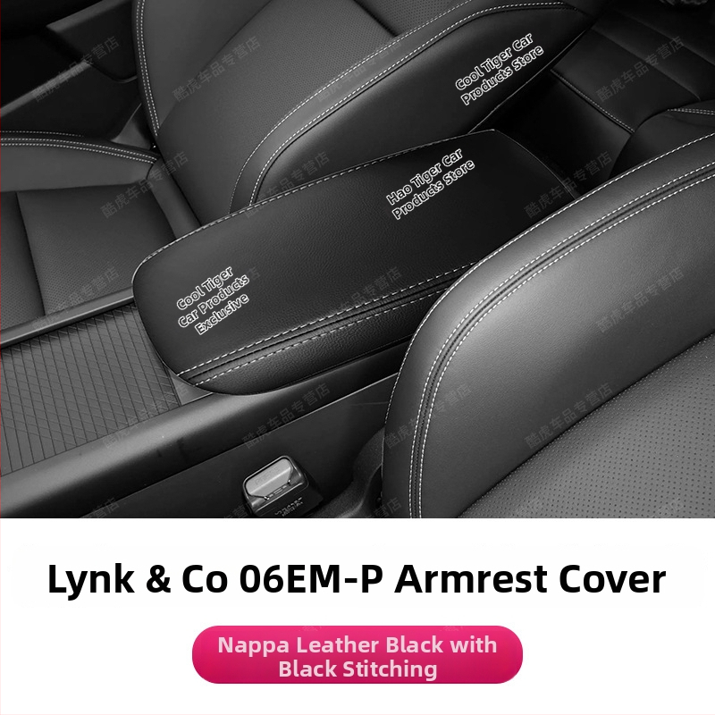 Nahast käetoe kate keskse konsoolile, universaalne sobivus, auto sisekujunduse kaitse tarvik