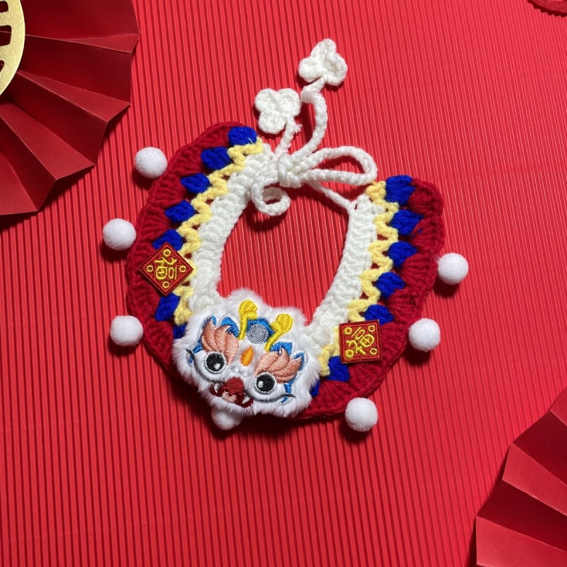 Šal-bib za kućne ljubimce — mačke i psi, poliester, uzorak s slovima, brend Also Pet and Happy, stil princeza-vjetar, za sve godišnja doba, pogodno za vjenčanja, rođendane, Dan zaljubljenih, Proljetni festival, Tanabata festival