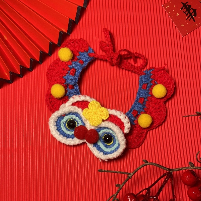 Praznični šal za kućne ljubimce s motivom slova, poliester, stil princeza vjetar, za četiri sezone; festivali: vjenčanje, rođendan, Dan zaljubljenih, proljetni festival