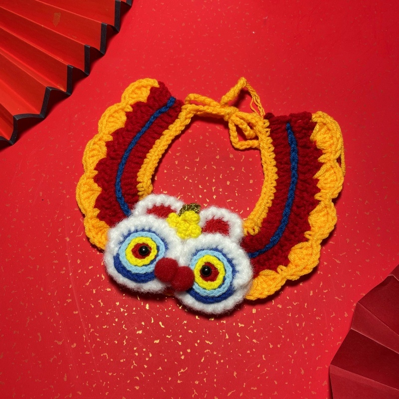 Praznični šal za kućne ljubimce s motivom slova, poliester, stil princeza vjetar, za četiri sezone; festivali: vjenčanje, rođendan, Dan zaljubljenih, proljetni festival