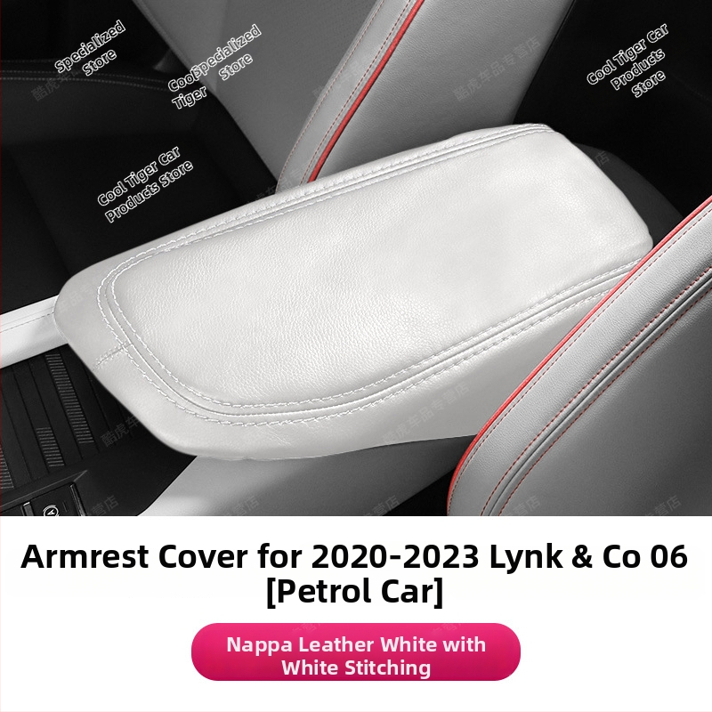 Nahast käetoe kate Lynk & Co 06 jaoks – keskkonsooli kaitsekate, auto sisustus tarvik