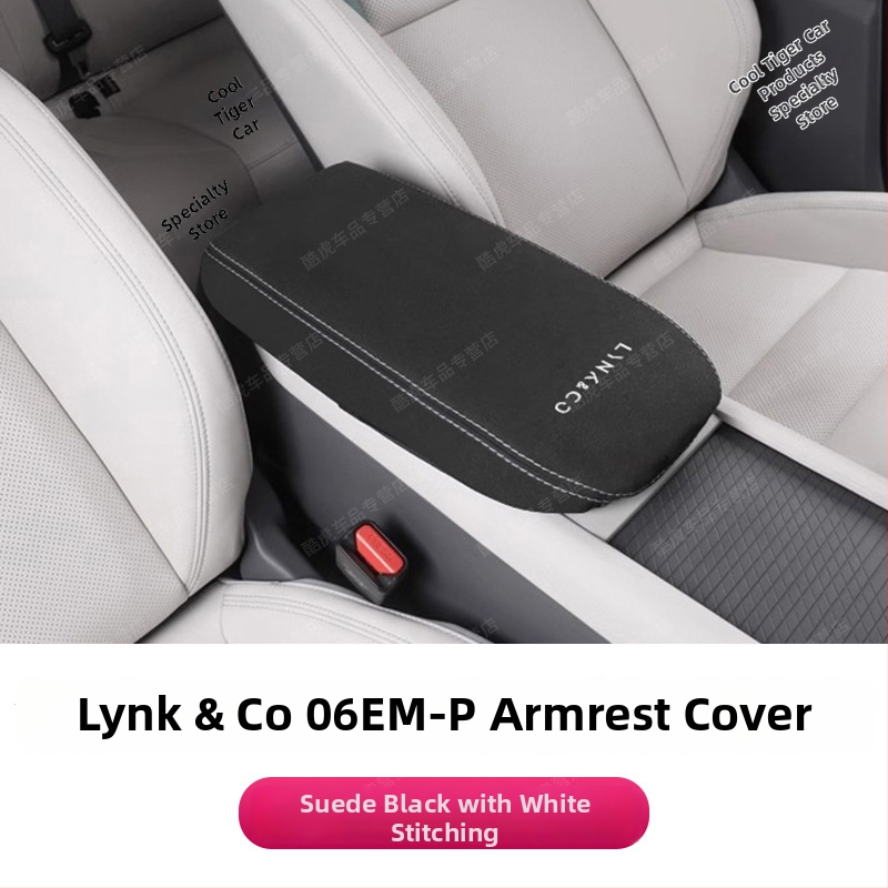 Nahast käetoe kate Lynk & Co 06 jaoks – keskkonsooli kaitsekate, auto sisustus tarvik