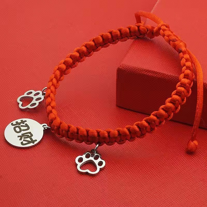 Ovratnik za kućne ljubimce od nehrđajućeg čelika, crtani stil, univerzalna upotreba