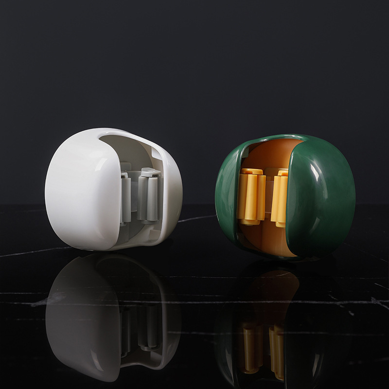 Sienas mop turētājs bez urbšanas – piemērots vannas istabai un studentu dzīvesvietām, ABS, svars 80 g, elektroplatinga pārklājums, gaišs luksusa stils