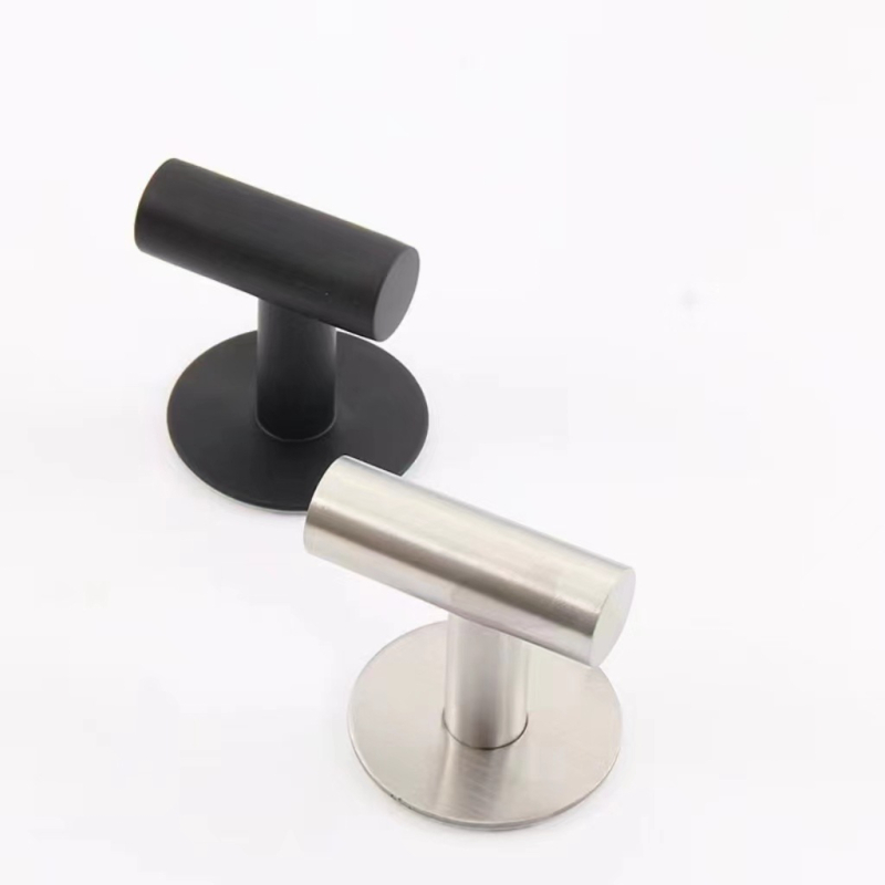 Kuka od nehrđajućeg čelika za zid u kupaonici, bez bušenja, bez vijaka, moderan i jednostavan stil, težina 45 g