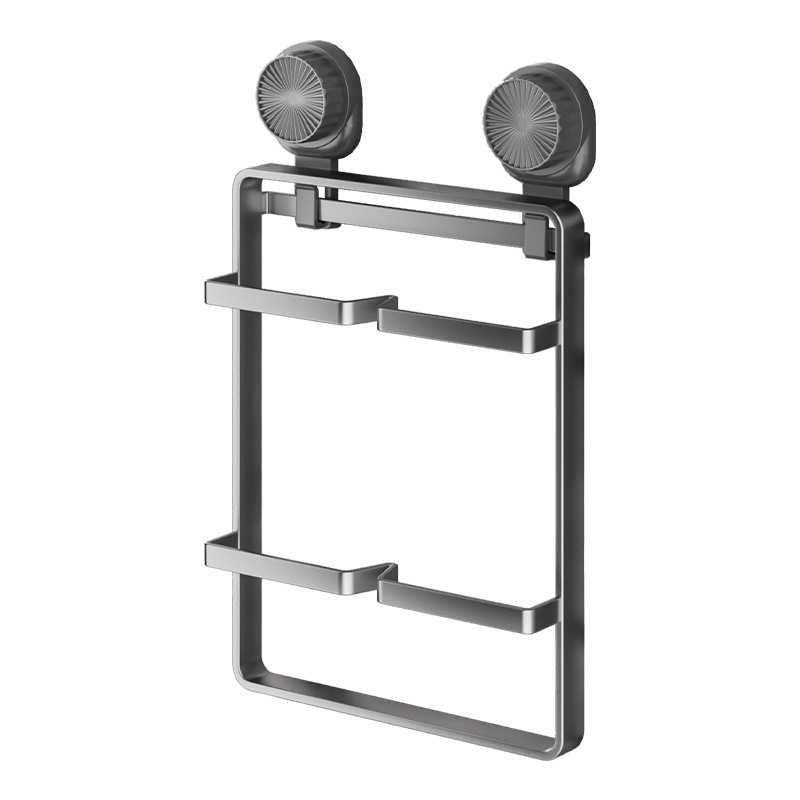 Raft pentru papuci de baie, montaj pe perete fără găuri, din oțel inoxidabil, 1 nivel, portabil